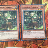 CORE-EN035 Yugioh cards 3x Aromage Cananga - 1ST EDITION NM