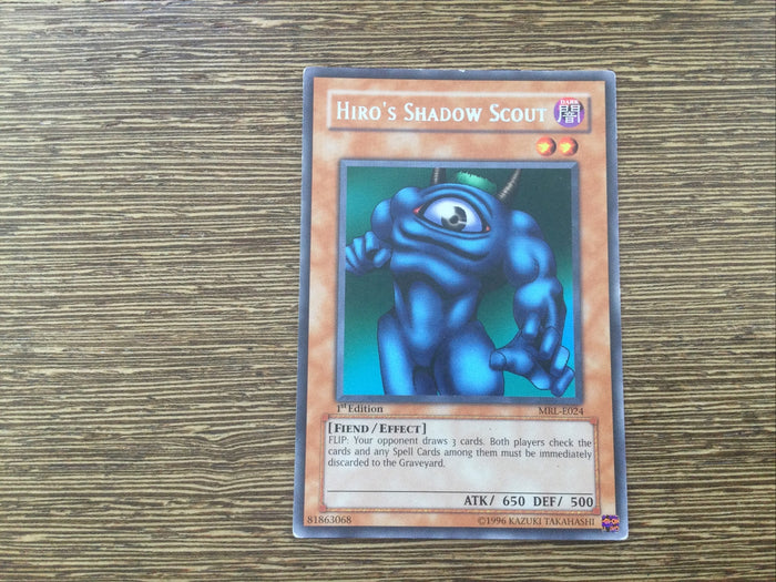 MRL-E024 Hiro's Shadow Scout Rare YuGiOh NM 1st Edition