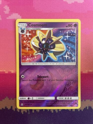 Pokemon Card Cosmoem Ultra Prism Reverse Holo Uncommon 61/156 Near Mint