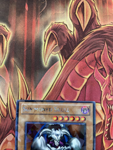 DT05-EN001 Yugioh Summoned Skull Rare Parallel Rare Duel Terminal Near Mint (back)