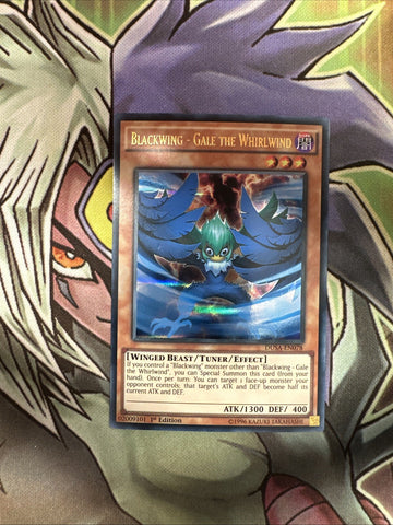 DUSA-EN078 Blackwing - Gale The Whirlwind Ultra Rare 1st Edition NM Yugioh Card