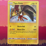 Pokemon Card Tapu Koko Unified Minds Holo Rare 69/236 Near Mint