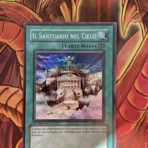 AST-IT042 The Sanctuary In The Sky 1st edition ITALIAN Yugioh