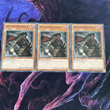 SDPD-EN018 x3 Armageddon Knight 1st Edition Mint YuGiOh Card