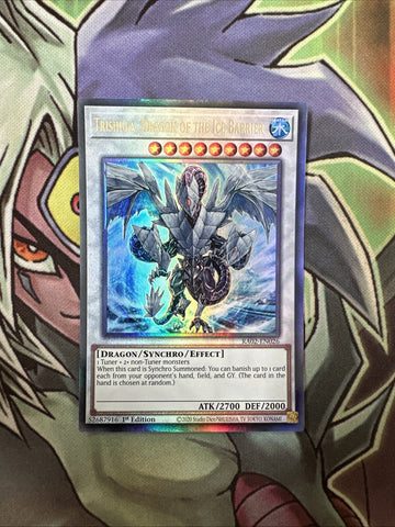 RA02-EN026 Trishula, Dragon Of The Ice Barrier Collectors 1st Edition NM Yugioh