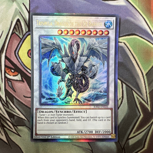 RA02-EN026 Trishula, Dragon Of The Ice Barrier Collectors 1st Edition NM Yugioh