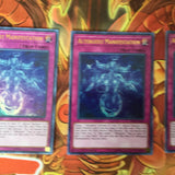 BLRR-EN067 YUGIOH CARD - 3 X ALTERGEIST MANIFESTATION ULTRA -