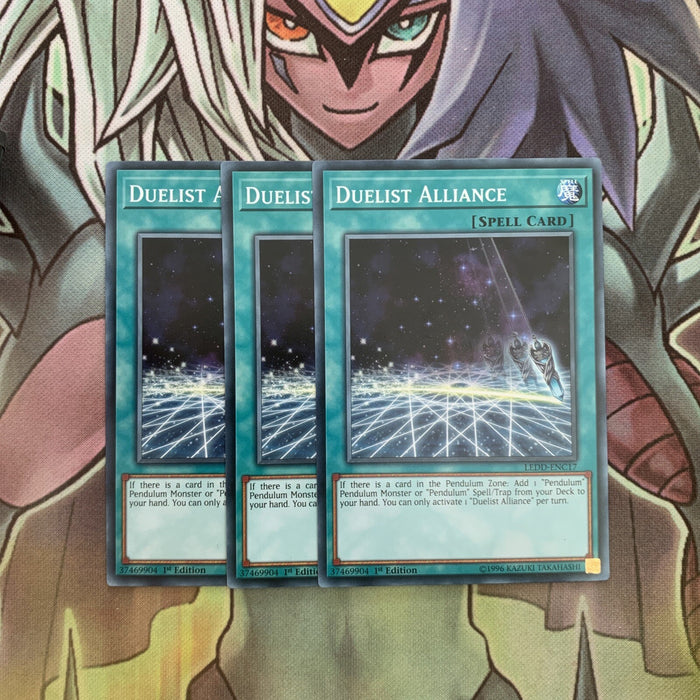 LEDD-ENC17 x3 Duelist Alliance Common Excellent Condition Yugioh