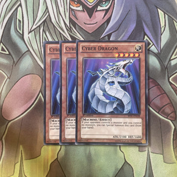 BP01-EN138 x3 Cyber Dragon Starfoil Excellent Condition Yugioh