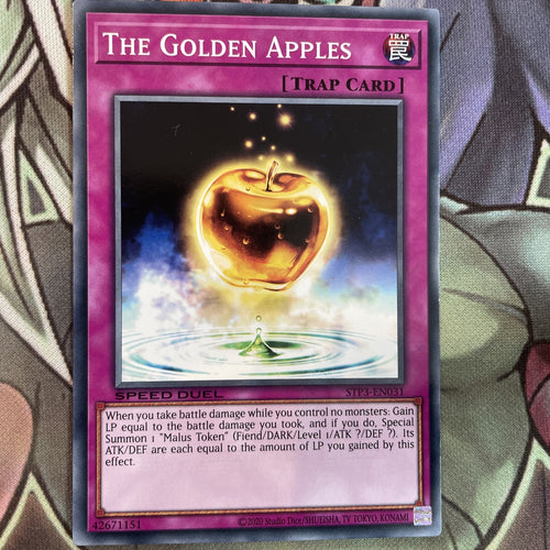 STP3-EN031 The Golden Apples Common UNL Edition Near Mint Yugioh