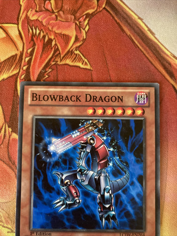 LCJW-EN264 Blowback Dragon - Common - 1st Edition Yugioh (back)