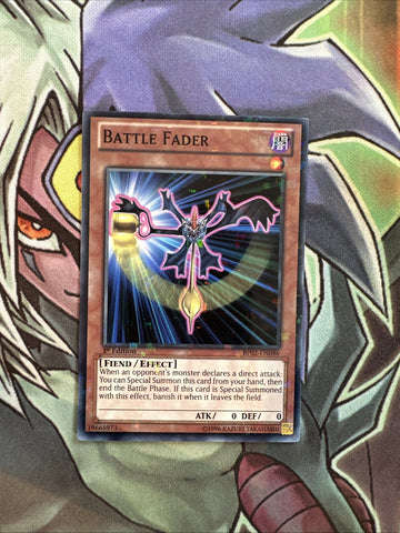 BP02-EN086 Battle Fader Mosaic Rare 1st Edition NM Yugioh Card