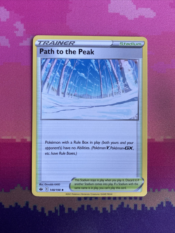 Pokemon Card Path To The Peak Chilling Reign Uncommon 148/198 NM