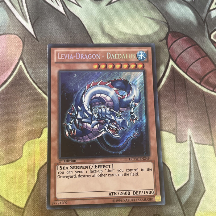 LCYW-EN249 Levia-Dragon - Daedalus Secret Rare Yugioh Card 1st Edition