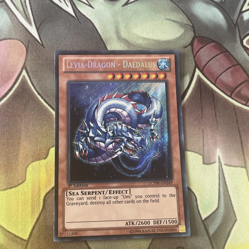 LCYW-EN249 Levia-Dragon - Daedalus Secret Rare Yugioh Card 1st Edition