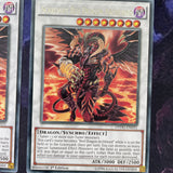 DPDG-EN031 x3 Scarlight Red Dragon Archfiend Rare 1st Edition X3 PLAYSET Yugioh