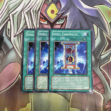PTDN-EN050 x3 Spell Chronicle Common Excellent Condition Yugioh