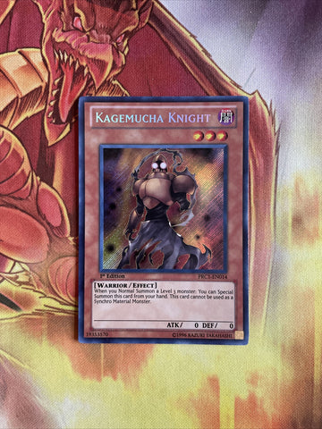 PRC1-EN014 Kagemucha Knight 1st Edition Secret Rare Yugioh Card