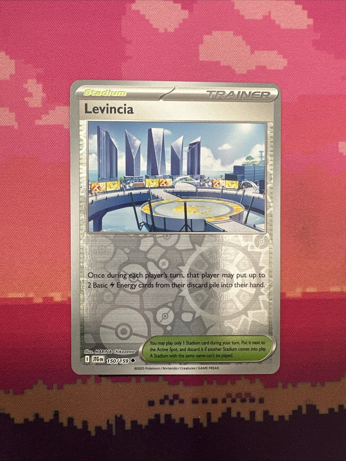 Pokemon Card Levincia Journey Together Reverse Holo 150/159 NM