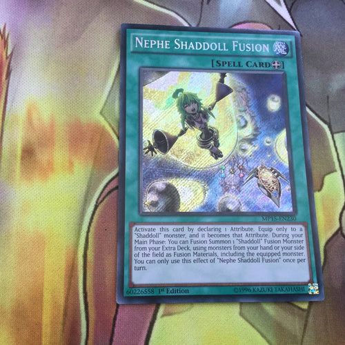 MP15-EN230 1x Nephe Shaddoll Fusion 1st Edition Yugioh