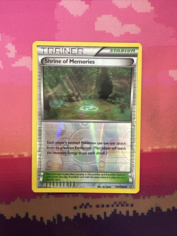Pokemon Card Shrine Of Memories Primal Clash Reverse Holo 139/160 Near Mint