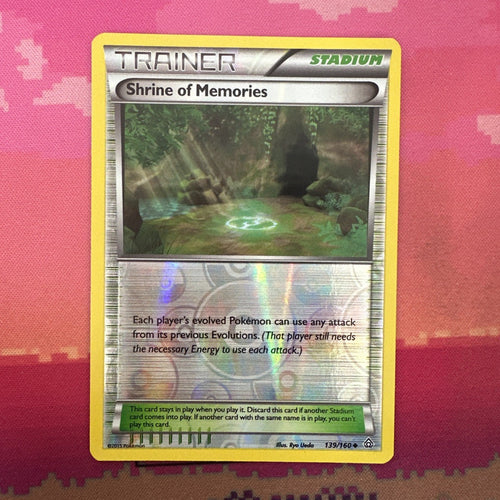 Pokemon Card Shrine Of Memories Primal Clash Reverse Holo 139/160 Near Mint