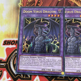 LCKC-EN064 x3 DOOM VIRUS DRAGON YUGIOH CARDS
