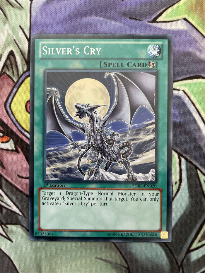 SDBE-EN020 Silver's Cry Common Mixed Edition NM Yugioh Card