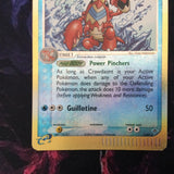 Pokemon Card Crawdaunt EX Dragon Reverse Holo Rare 3/97 NM/VLP