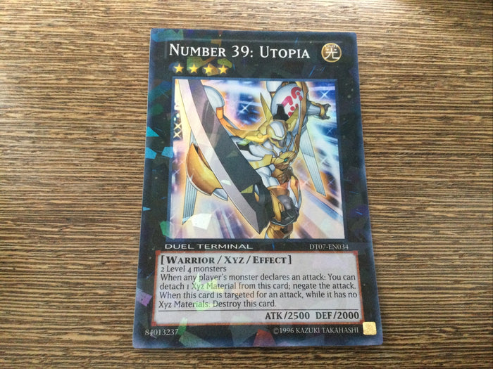 DT07-EN034 YuGiOh Number 39: Utopia Duel Terminal Super Rare NM