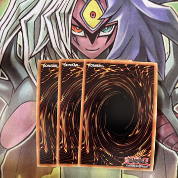 DUPO-EN101 x3 Dark Magician Ultra Rare Excellent Condition Yugioh (back)