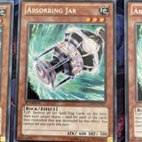 GAOV-EN037 x3 Absorbing Jar Silver Rare Yugioh Card