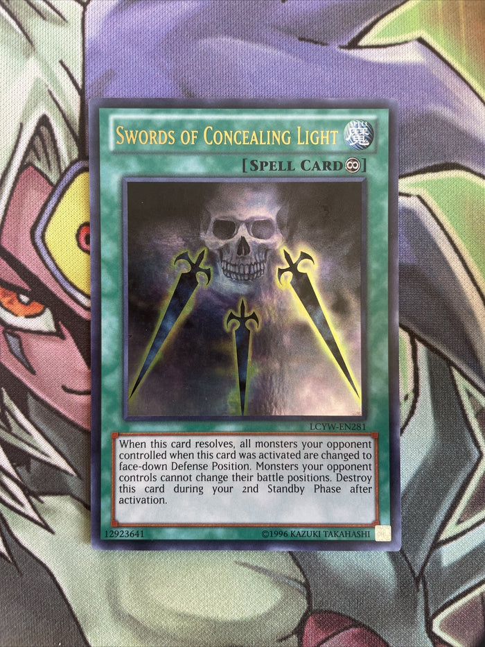 LCYW-EN281 Swords Of Concealing Light Unlimited Edition Near Mint Yugioh Card
