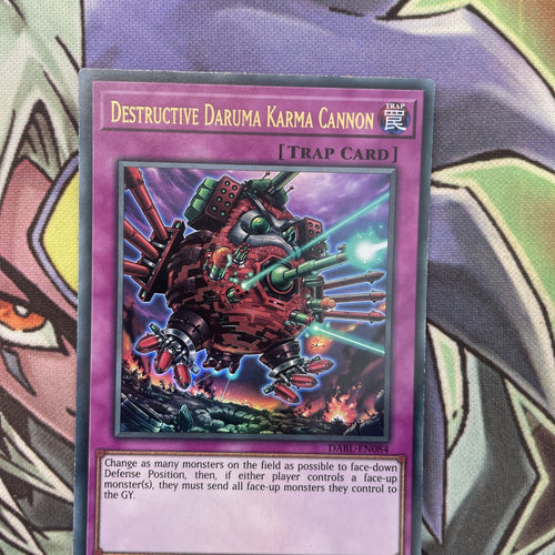 DABL-EN084 Destructive Daruma Karma Cannon Ultra 1st Edition NM Yugioh Card