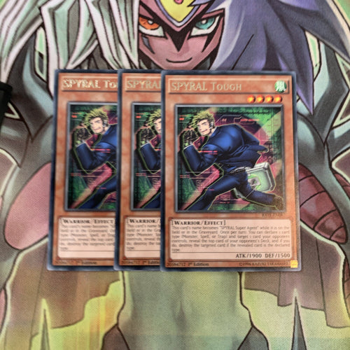 RATE-EN087 x3 SPYRAL Tough Rare Excellent Condition Yugioh