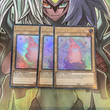 LDS1-EN121 x3 Melffy Rabby Ultra Rare Excellent Condition Yugioh