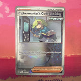 Pokemon Card Ciphermaniac's Codebreaking PokeBall Holo 104/131 Near Mint