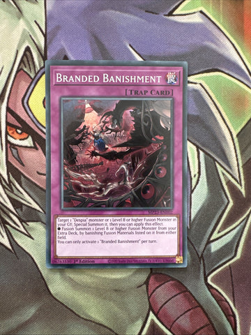 MP23-EN102 Branded Banishment Secret Rare 1st Edition NM Yugioh Card