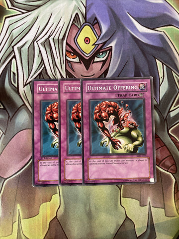 SDK-E046 x3 Ultimate Offering Common Excellent Condition Yugioh