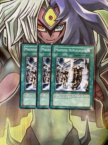 SD10-EN029 x3 Machine Duplication Common Excellent Condition Yugioh