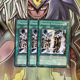 SD10-EN029 x3 Machine Duplication Common Excellent Condition Yugioh