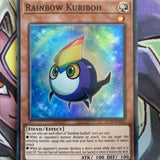 AC19-EN010 Rainbow Kuriboh Super Rare 1st Edition NM Yugioh Card
