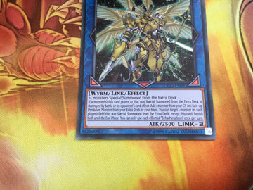 EXFO-EN097 Zefra Metaltron Super Rare unl Edition Mint YuGiOh Card (back)
