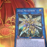 EXFO-EN097 Zefra Metaltron Super Rare unl Edition Mint YuGiOh Card