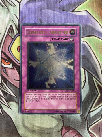 EOJ-EN056 Elemental Absorber Ultimate Rare 1st Edition Near Mint Yugioh Card