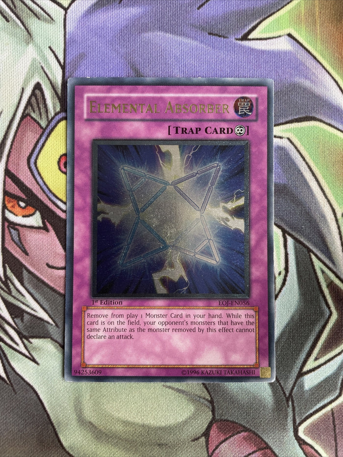 EOJ-EN056 Elemental Absorber Ultimate Rare 1st Edition Near Mint Yugioh Card