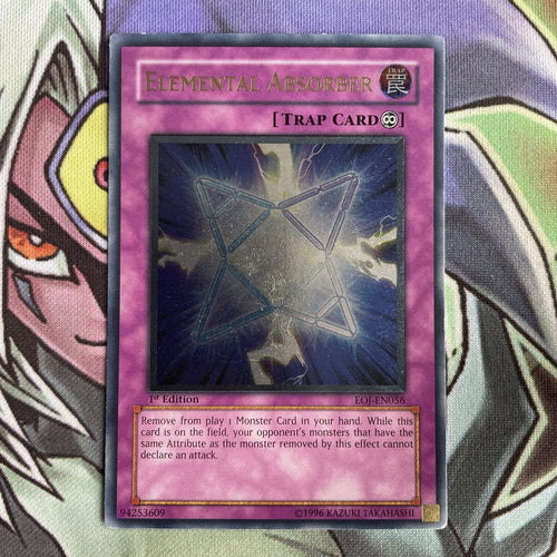 EOJ-EN056 Elemental Absorber Ultimate Rare 1st Edition Near Mint Yugioh Card