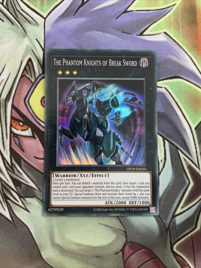 OP18-EN010 The Phantom Knights Of Break Sword Super Rare UNL Edition NM Yugioh