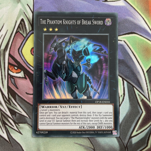 OP18-EN010 The Phantom Knights Of Break Sword Super Rare UNL Edition NM Yugioh