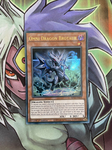 MP20-EN059 Omni Dragon Brotaur Ultra Rare 1st Edition NM Yugioh Card